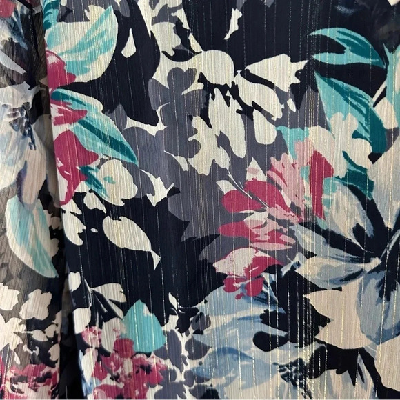 Three Eighty Two Women’s Ruffle Sleeve V-Neck Mini Dress in Como Size M NWT - Picture 5 of 10